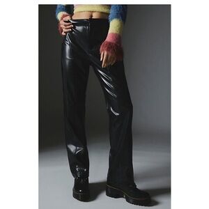Silence + Noise Urban Outfitters Women’s Sydney Faux Leather Moto Pants Size 0